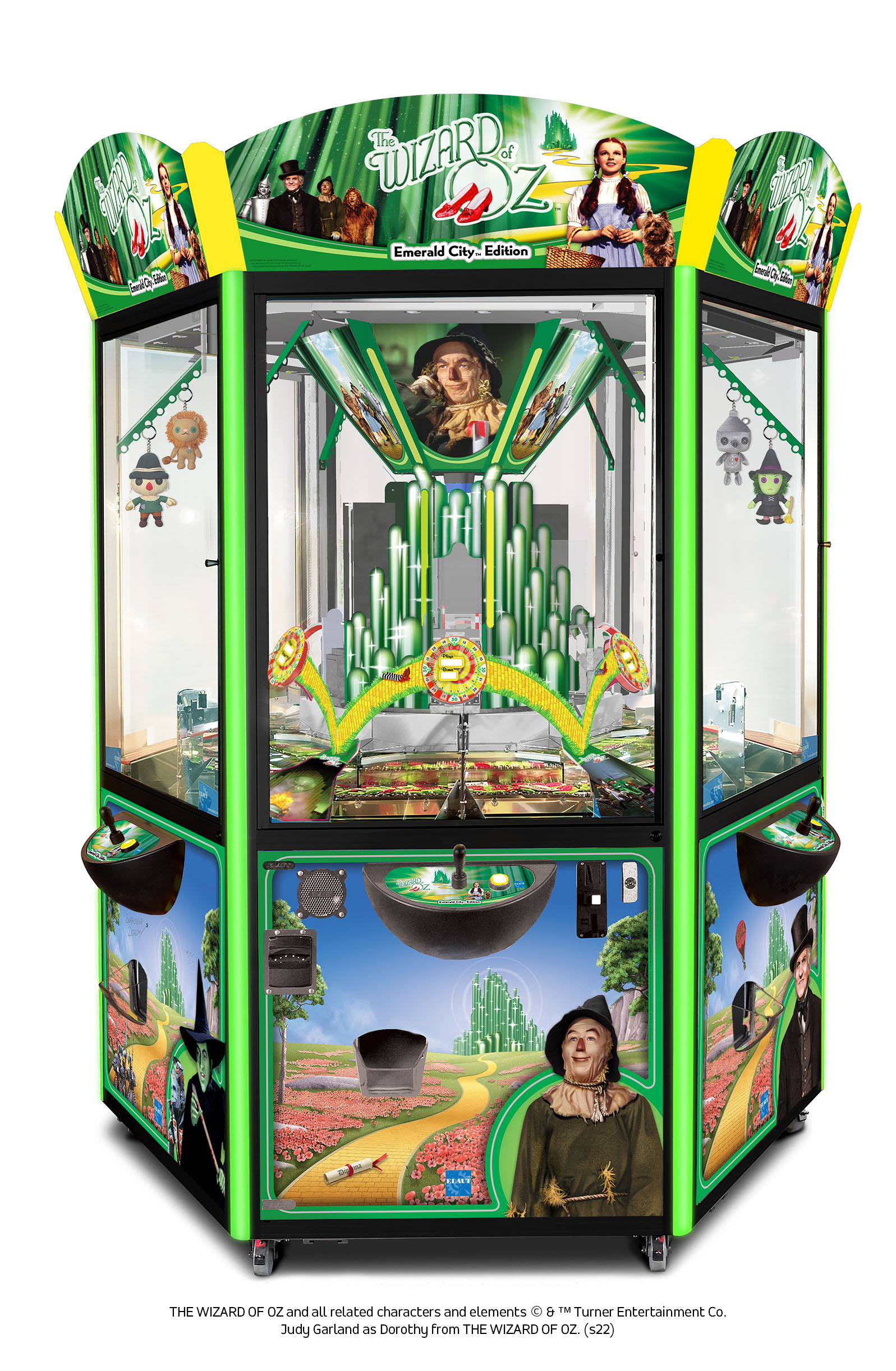 Elaut Coin Pusher Automat Wizard of Oz 6 Player 